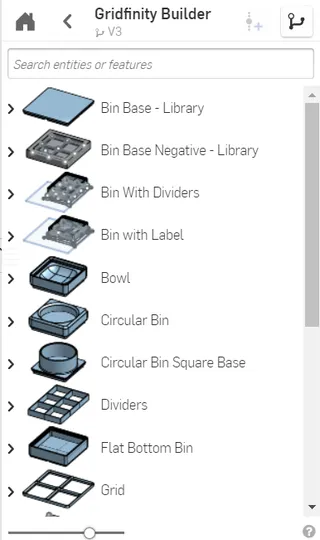 Gridfinity Builder (Onshape Configurations) by Chui.Vanfleet | Download ...