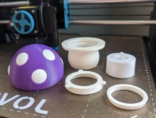 Mushroom Lamp - Pocket Size