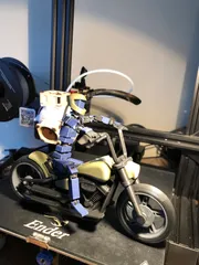 Modified parts for soozafone's LUCKY 13 Figure