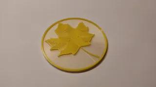 MAPLE LEAF COASTER