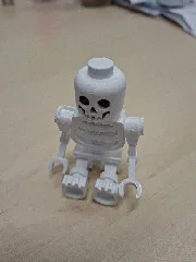 Single Plate Print LEGO Skeleton (4:1) - Improved