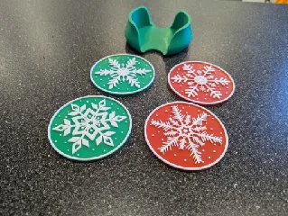 Christmas Coaster set