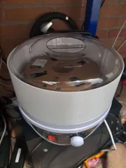 Single piece filament dryer extension for Esperanza dehydrator