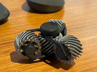Gear fidget spinner
