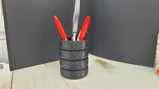 Stacked Tires Pen Holder