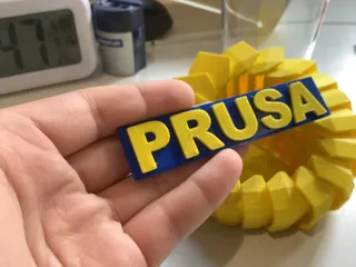 PRUSA plate