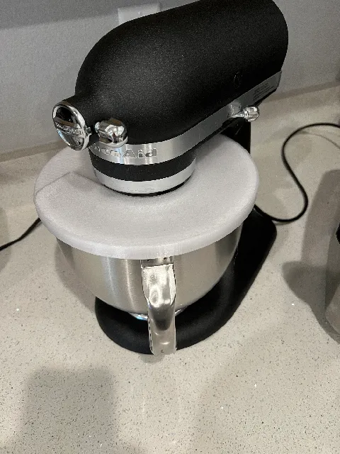 Make of KitchenAid Mixer splash guard by Jason M. | Download free STL ...