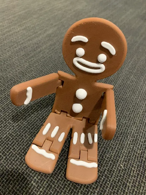 Make of Christmas Gingerbread Man by sandro | Download free STL model ...