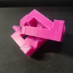 Cross puzzle Hanayama