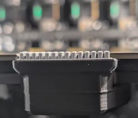 Prusa XL Front Nozzle Purge Wiper for Bambu Lab A1 (not mini!) Silicone Brush | Prusa XL Fronthalter für A1-Silikonbürsten