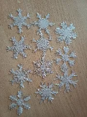 2025 Snowflakes 1st set christmas tree decoration