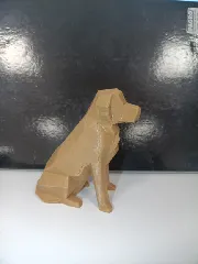 Low Poly Golden Retriever - Beto