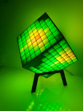 CubLED - LED Cube - 8x8 Matrix (384 LEDs) by Whity, Download free STL  model
