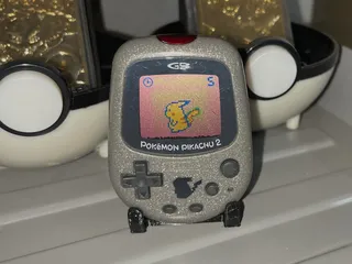 Pokémon Pikachu 2 GS (Color) Minimalist Display Stand