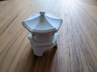 Hexagonal Miniature Garden Pagoda Lantern