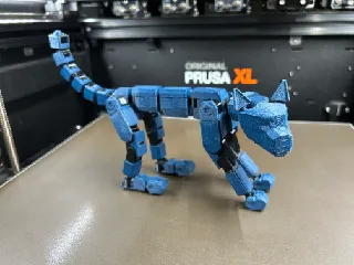 Gyro 7 Printable Jointed Cat by Neybao | Download free STL model ...