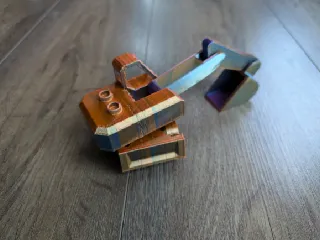 Excavator on Lego Duplo