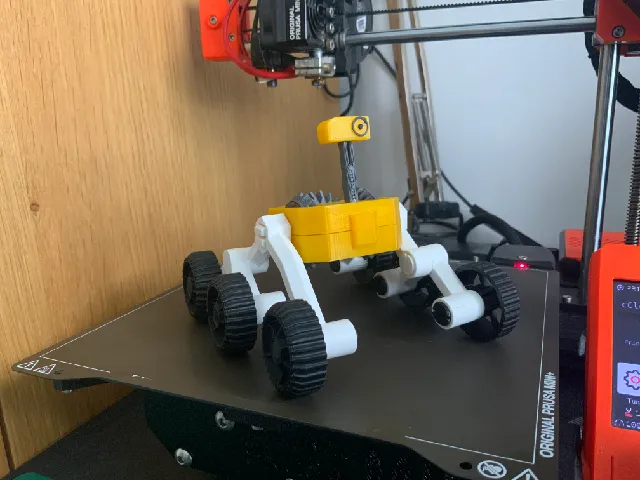 Mini Mars Rover by PrintChallenge | Download free STL model ...