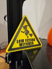 Halloween Signs in English and German (3 versions)
