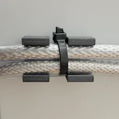 Dual Cable Zip Tie Bracket 10 mm