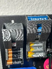 Skadis Battery Dispenser AA, AAA + empty bat- tray