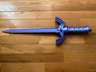 Collapsing Master Sword (Print-in-Place)