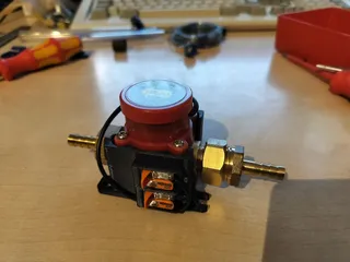 Cloudray HT30 Coolant Flow Sensor Mount with optional WAGO Connector Mounts