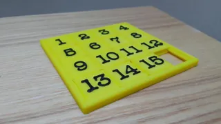 Customizable 15 Puzzle