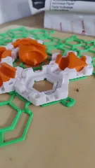 Marble track - basic tile v2 (Gravitrax compatible)