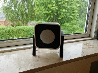 v3 - Google Home Mini Speaker Housing - Retro Modern - with Swappable Face Plates