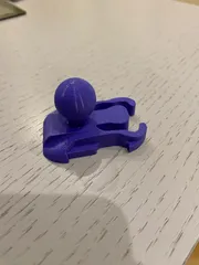Car phone mount using GoPro clip