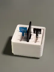 The EVEN BETTER Gridfinity SD Card, MicroSD Card, USB A, USB C Holder