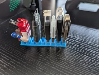 Most simple functional parametric USB organizer stand