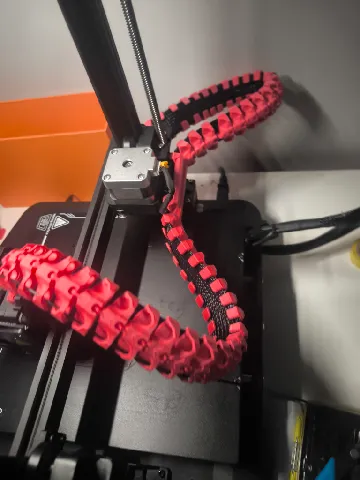 Spine Cable Chain - Ender 3 V3 KE/SE by Lite | Download free STL model ...