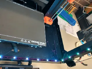 LED Strip Diffuser Bracket for Prusa MK3S+ / MK4 Enclosure