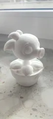 Cute Plant in a Pot Peas