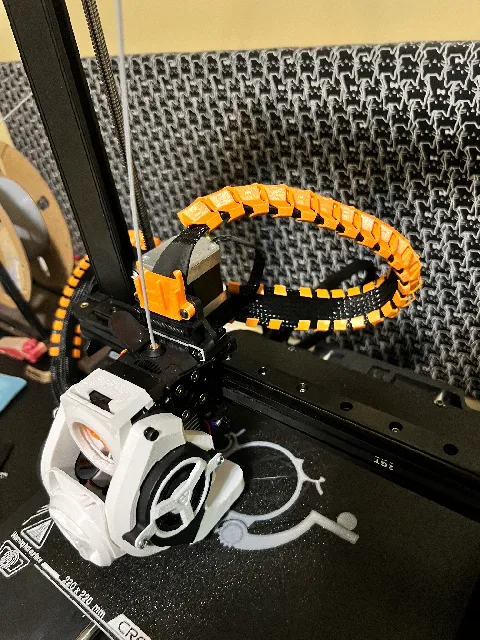 Make of Ender 3 V3 SE / KE Spine cable entry for GSensor by M B ...
