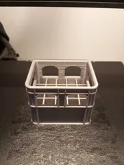 Customizable & stackable beer crate for all types of batteries