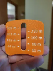 Spool filament gauge