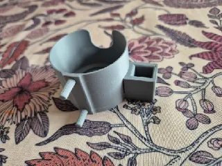 Filament Bag Electric Vacuum Pump Holder (Skadis & Peg-Shelf Versions)