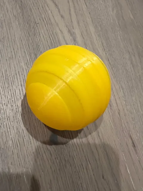Make of Threaded Sphere Container by Hallender | Download free STL ...