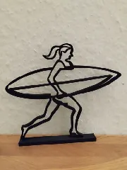 Line-Art Surfer