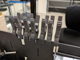Clamp /print in place