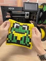Pixel Chainmail - 3D Printable Pixel Art