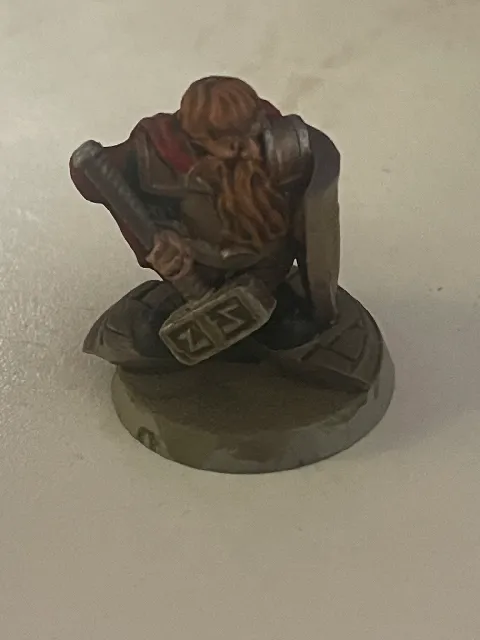 Make of Dwarf Paladin 28mm (supportless, FDM friendly) by HEADLESS ...