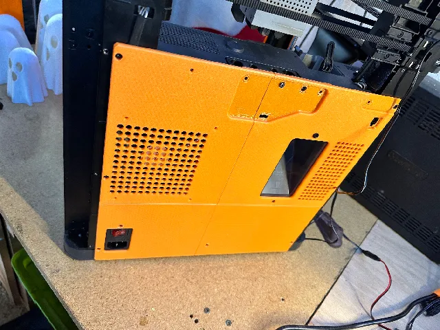 Make of Bambu Lab P1P back/rear panel/cover for chamber fan ...