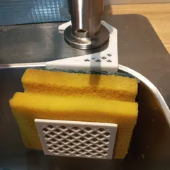 Sink sponge holder