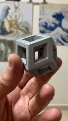 Snap-Together Folding Rhombic Dodecahedron