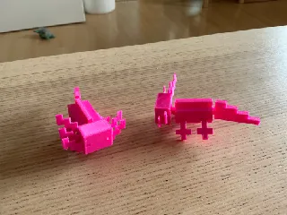 Flexi Axolotl Minecraft