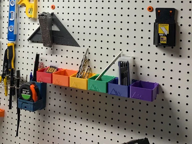 Make of Pegboard Modular Storage by ajc317 | Download free STL model ...